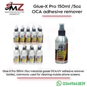 Glue-X Pro 150ml industrial-grade adhesive remover.