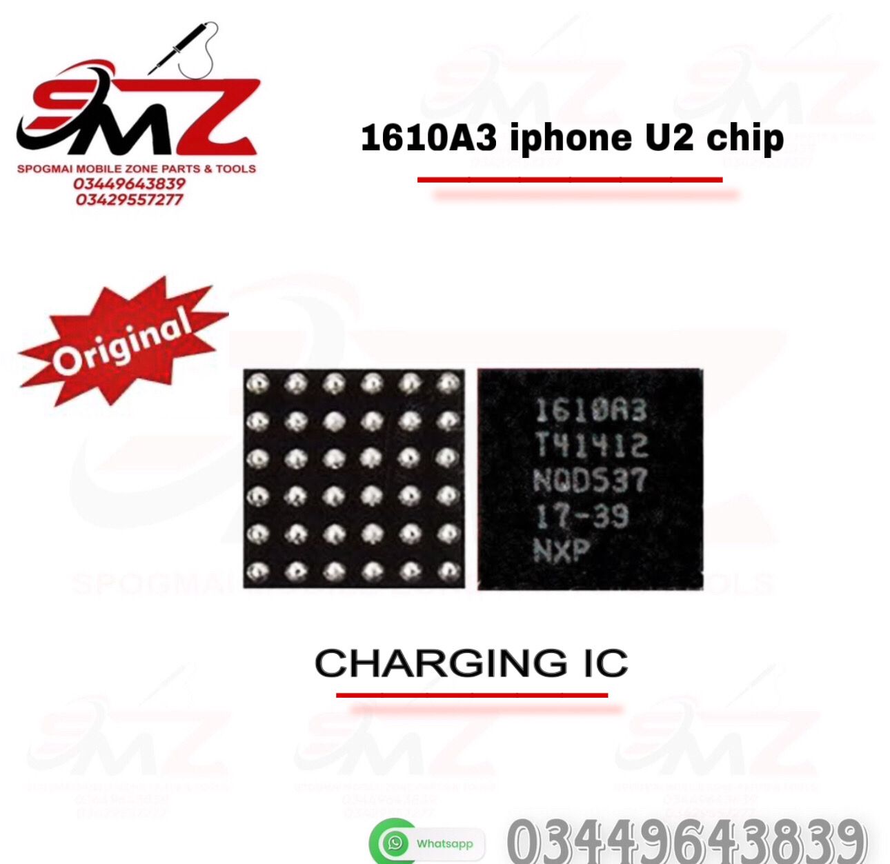 U2 1610A3 Charging IC.