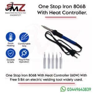 One-Stop Iron 806B 60w electric soldering iron.