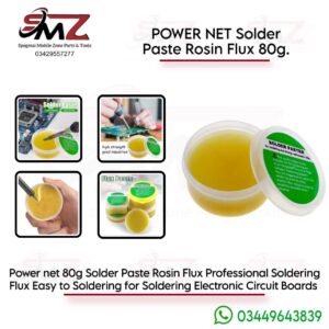 80g container of Power Net Solder Paste Rosin Flux.