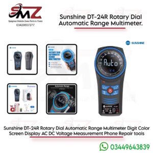 Sunshine DT-24R auto-ranging digital multimeter tailored.