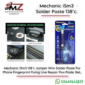Mechanic iSm3 industrial-grade low-temperature solder paste (138°C)