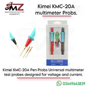 Kimei KMC-20A multimeter test probes.