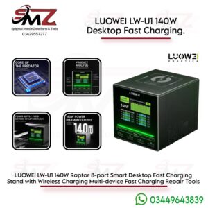 Luowei LW-U1 Raptor 140W wireless desktop charging station.