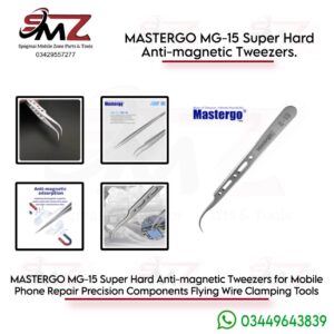 Mastergo MG-15 curved precision tweezer.