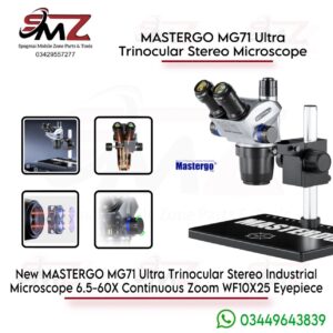 MASTERGO MG 71 Ultra Trinocular Stereo Microscope.