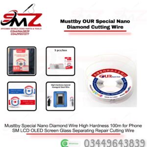 Musttby our High Hardness Nano Gold Steel Wire