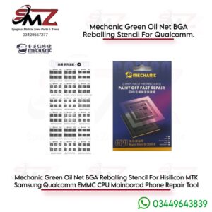 Mechanic Solder Mask Repair Green Oil UV Stencil for Qualcomm.
