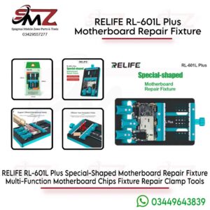 RELIFE RL-601L Plus double-slot motherboard repair fixture.