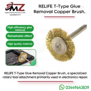 RELIFE T-Type Glue Removal Copper Brush.