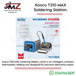KOOCU T210 Max high-precision thermostatic soldering station.