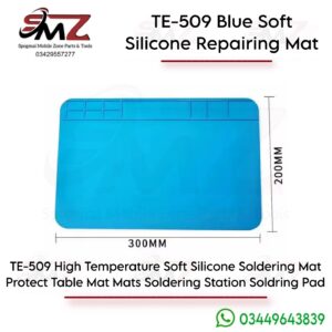 TE-509 is a high-temperature resistant silicone soldering and electronics repair mat.