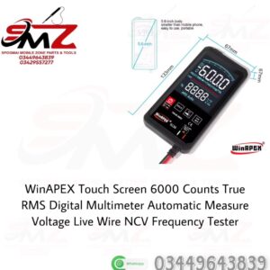 WinAPEX ET8138 Touch Screen Digital Multimeter.