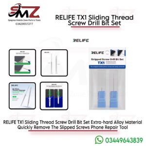 RELIFE TX1 Sliding Thread Screw Drill Bit Set.