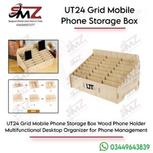 UT24 Multifunctional Wooden Storage Box or 24-Grid.