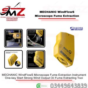 MECHANIC WindFlows Fan microscope fume extraction