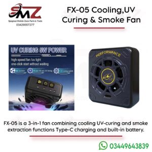 FX-05 3-in-1 UV Curing and Cooling Fan.