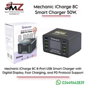 Mechanic iCharge 8C total power output of 50W.