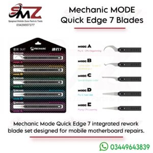 Mechanic Quick Edge 7 Integrated Rework Blade Set.