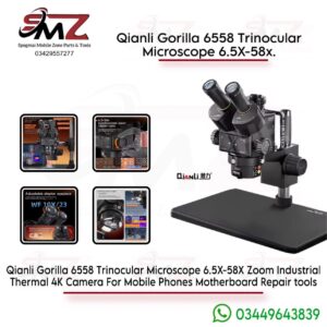 Qianli Gorilla 6558 Trinocular stereo microscope.