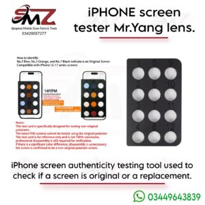 YCS Mr.Yang iPhone screen tester Lens .