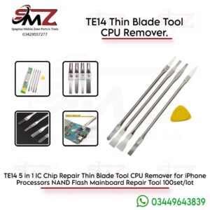TE14 5-in-1 IC Chip Repair Thin Blade Tool Kit.