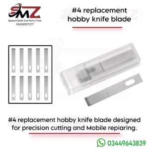#4 Number replacement hobby knife blade (10pcs in 1piece)