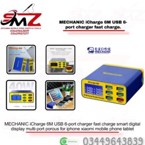 Mechanic iCharge 6M desktop USB charging station.