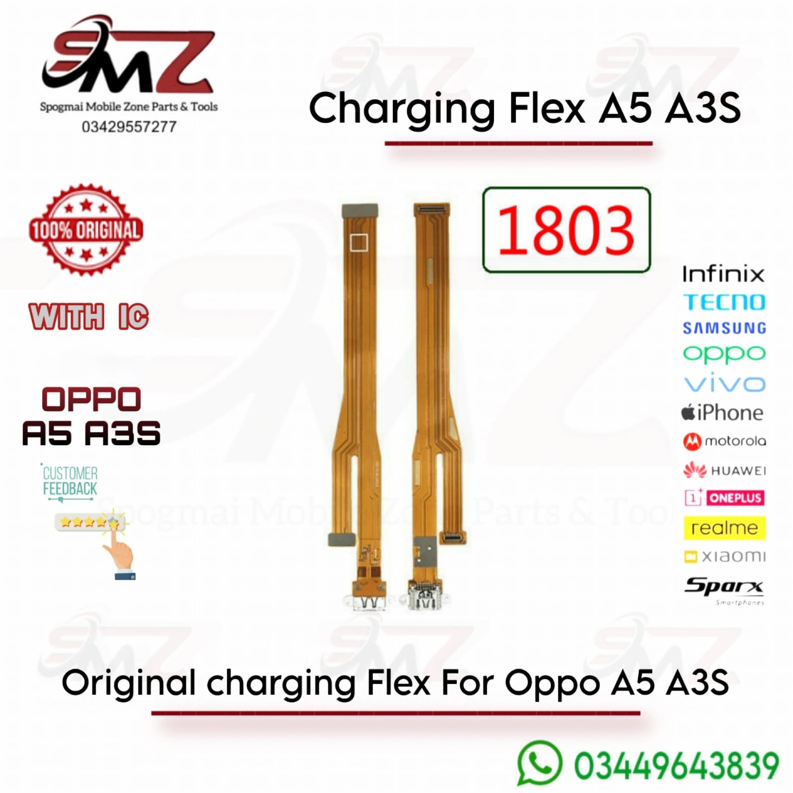 OPPO A5 2018 charging flex