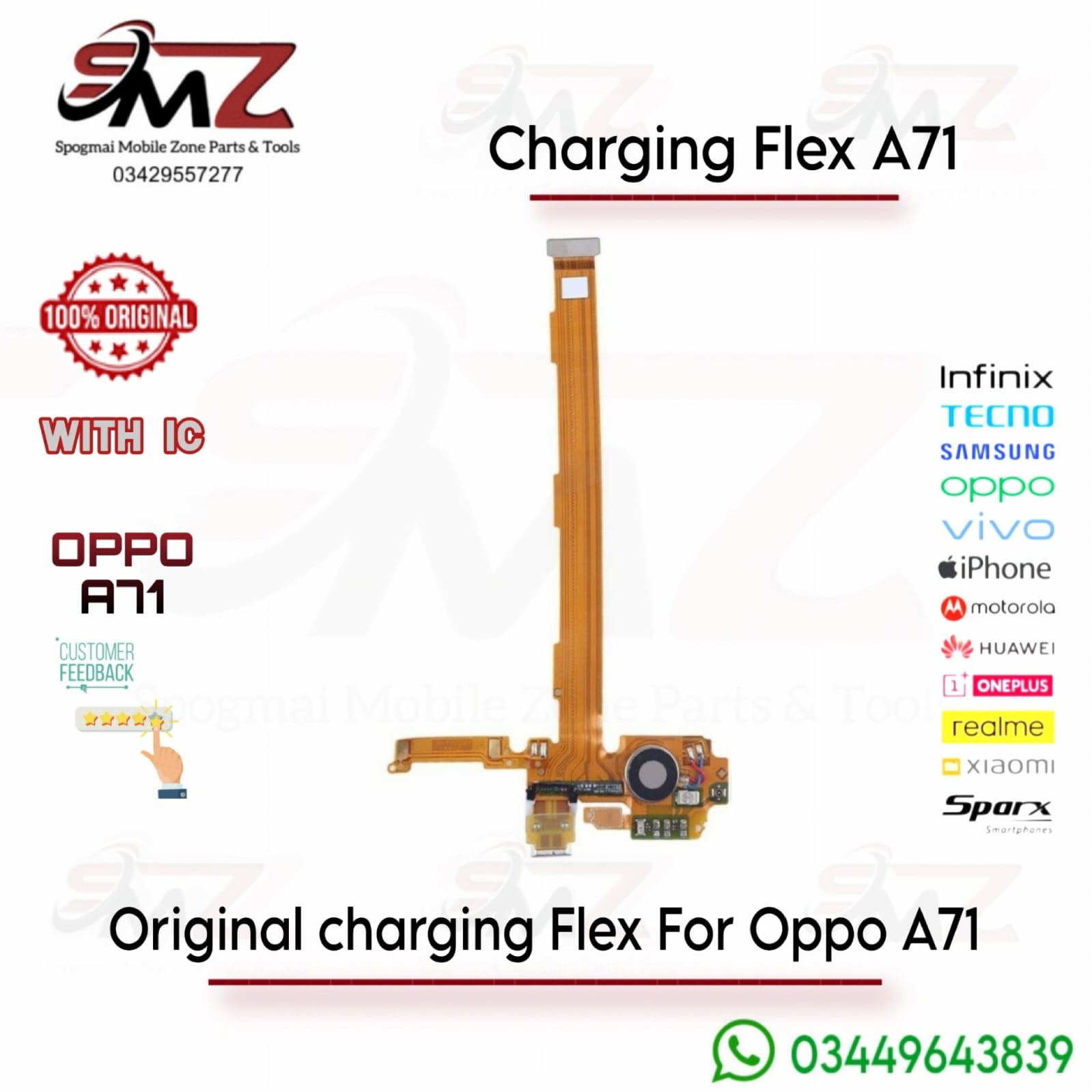 OPPO A71 charging flex