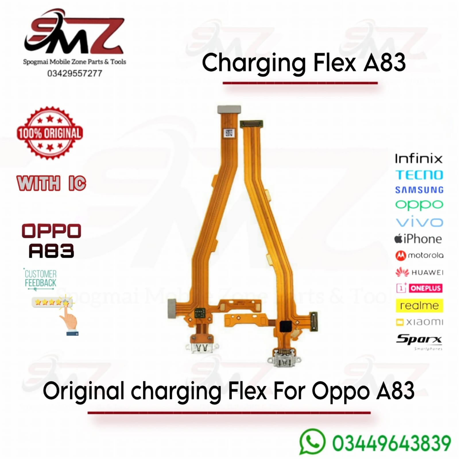 Oppo A83 Charging Flex