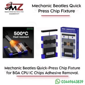 Mechanic Beatles is a quick-press clamping fixture