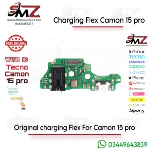 Tecno Camon 15 Pro charging flex