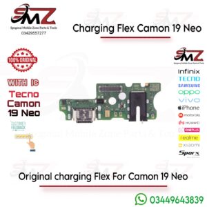 Tecno Camon 19 Neo charging flex