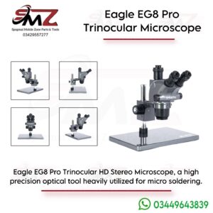 Eagle EG8 Pro Trinocular HD Stereo Microscope
