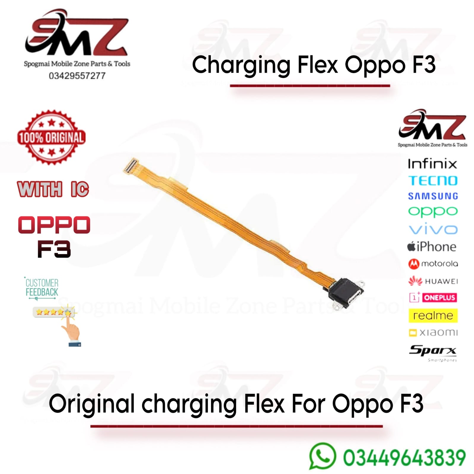 OPPO F3 Charging Flex