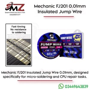 MECHANIC FJ201 is an ultra-fine insulated silver jumper wire
