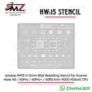 Amaoe HW15 0.12mm BGA Reballing Stencil