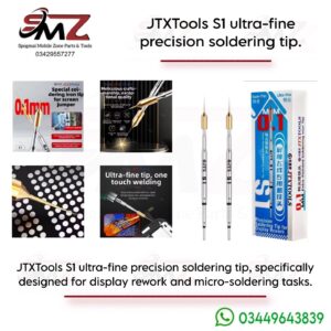JTX S1 Soldering Tip 0.1mm Precision