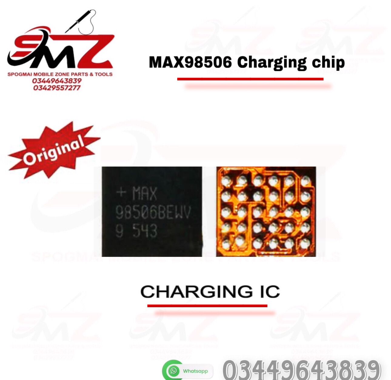 MAX 98506BEWV Charging IC