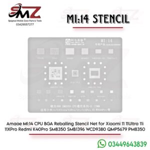 Amaoe Mi14 BGA Reballing Stencil.