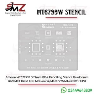 Amaoe MT6799W BGA reballing stencil.
