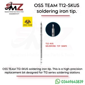 OSS TEAM T12-SKUS high-precision replacement soldering iron tip.