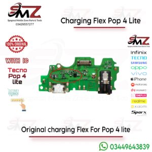 Tecno Pop 4 Lite charging flex