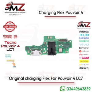 Tecno Pouvoir 4 charging flex