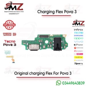 Tecno Pova 3 charging flex