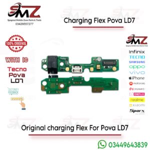Tecno Pova charging flex