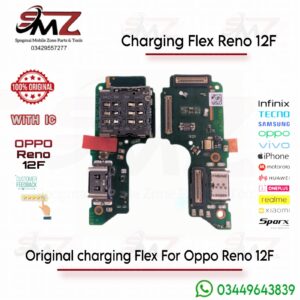 OPPO Reno 12F charging flex