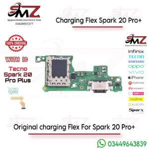 Tecno Spark 20 Pro Plus charging flex