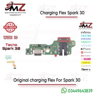 Tecno Spark 30 charging flex